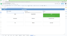 Dashboard Employee - 9 Box Grid Talent Management Google Spreadsheet